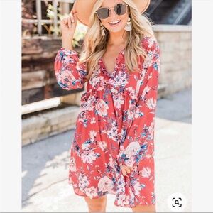 NWT Pink Lily My One True Love Dress